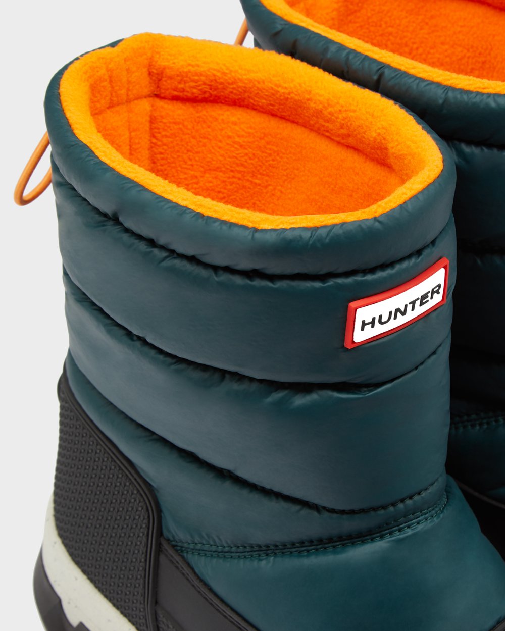 Men Hunter Original Insulated Short | Snow Boots Green/Grey | NZ-2785-LWJN